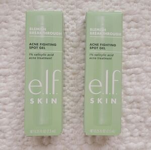 e.l.f. Skincare 2X Blemish Breakthrough Acne Fighting Spot Gel-NEW 25fl.oz. each